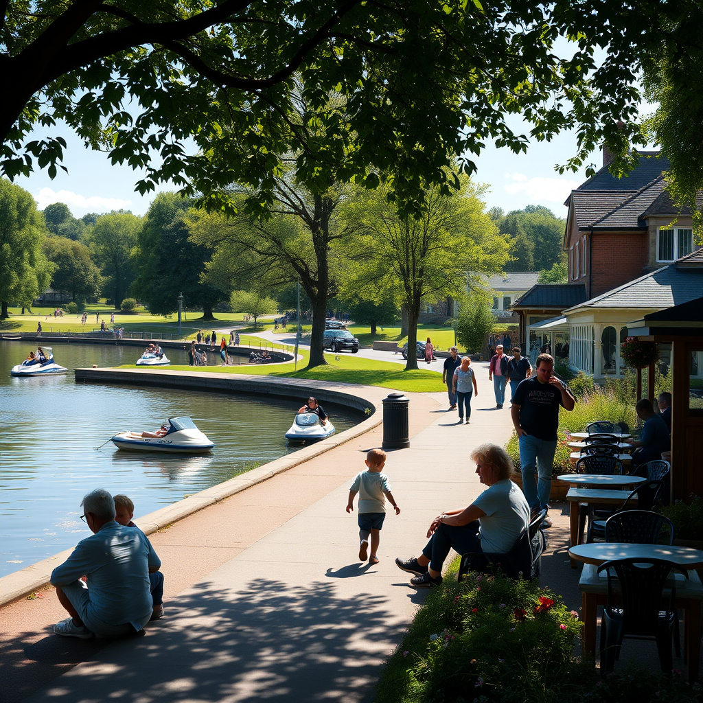 I visited Nottingham park with lots of things to do for all ages - I even discovered a hidden talent